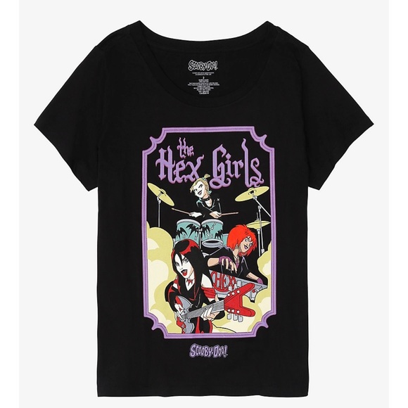 Hot Topic Tops - Scooby doo and the hex girls tee